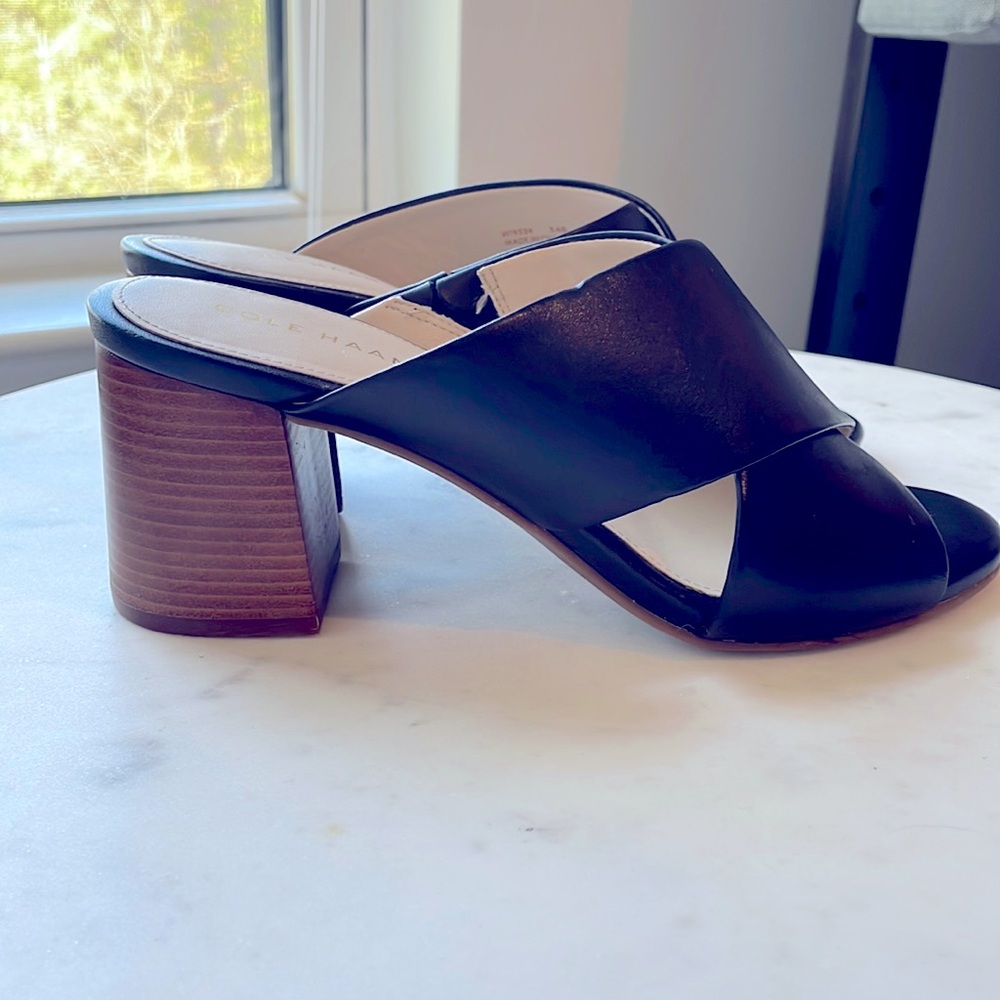 Cole Haan Dakota Criss Cross Mule Sandals
